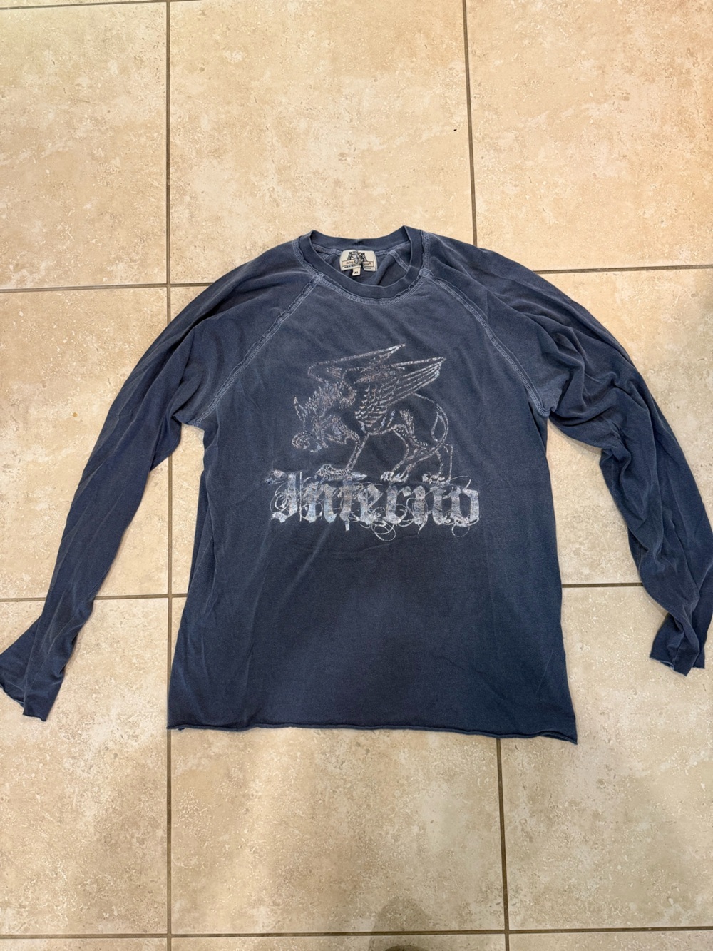 Juicy Couture Crewneck Graphic Long Sleeve Tee